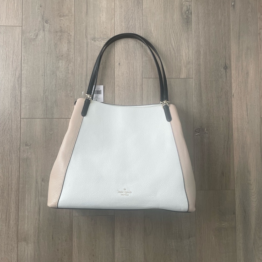 Stunning Kate Spade Large Jackson Triple Compartment Shoulder Tote NWT